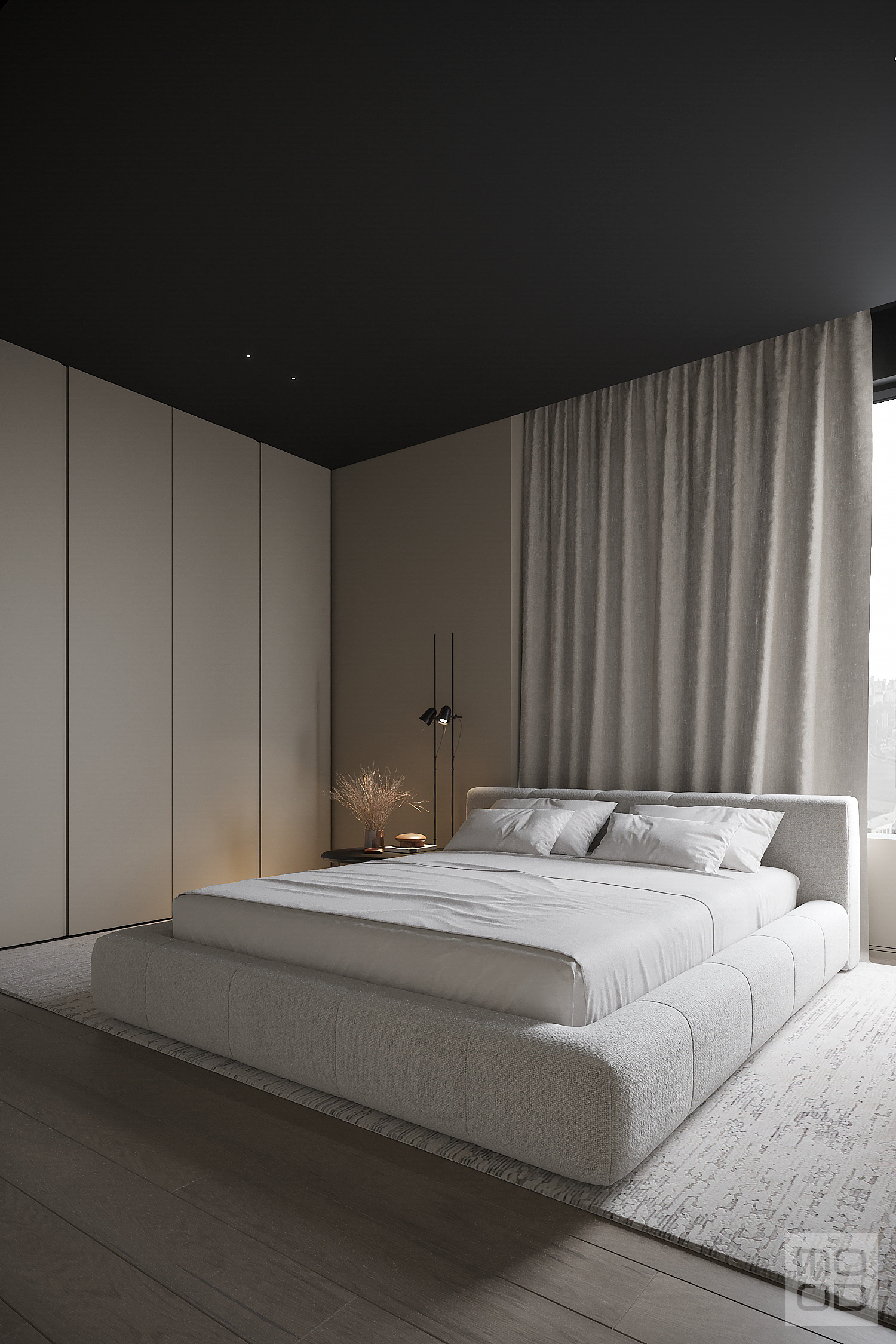 soft monochrome apartment-26