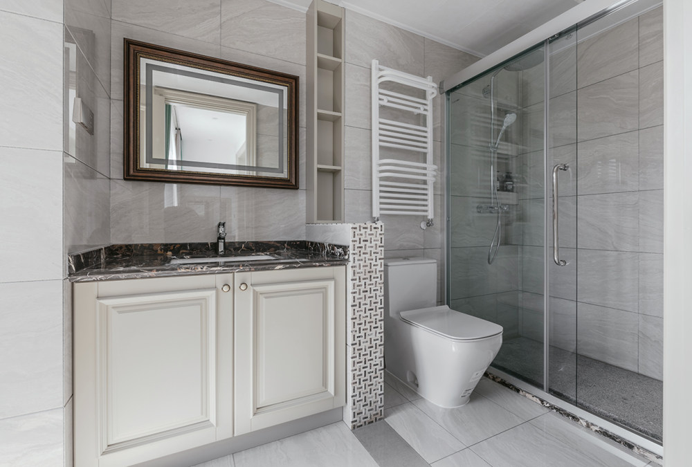 合肥蓝调别墅,美式简美风格的温馨三世同堂之家-66