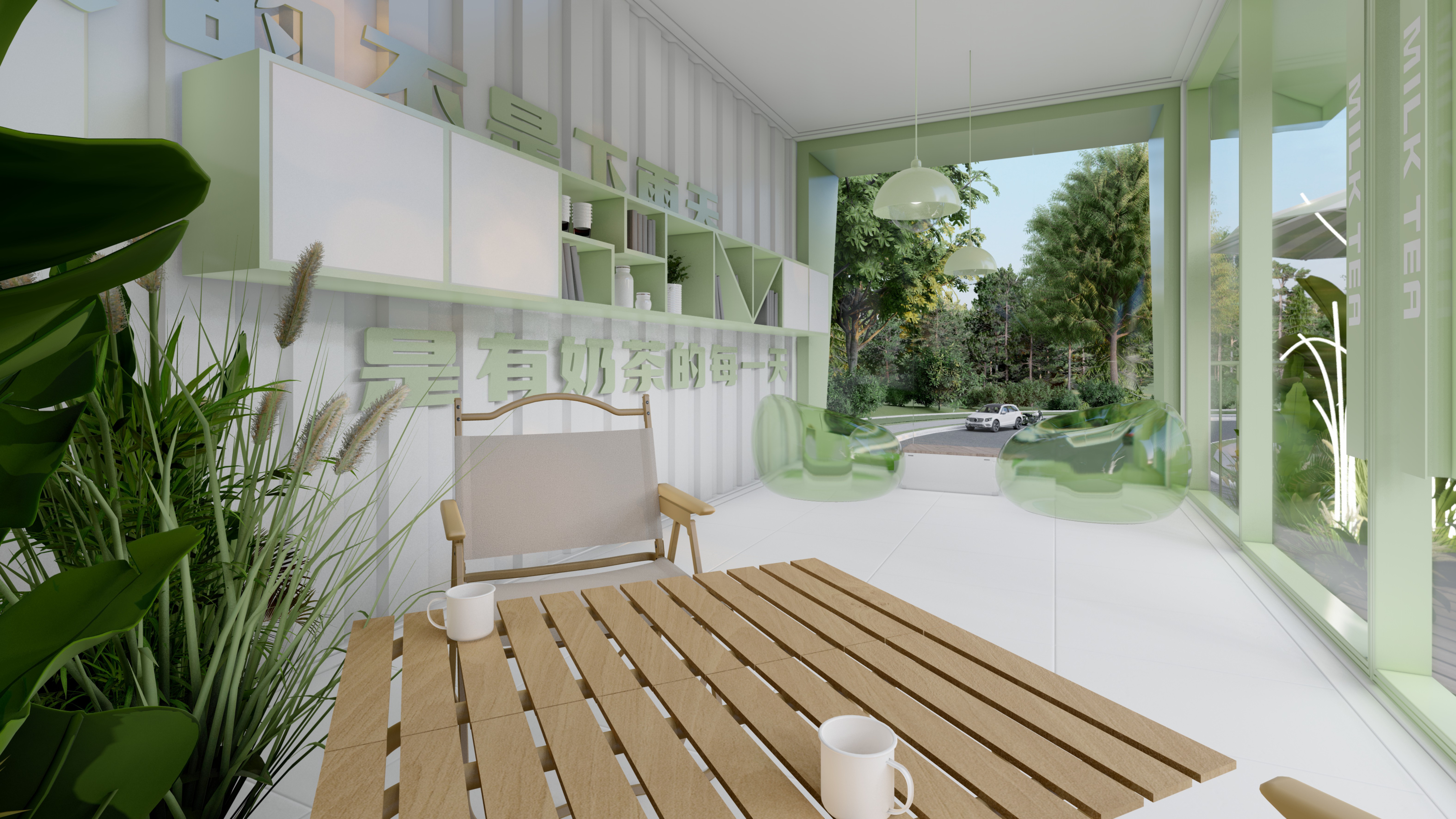 集装箱咖啡馆设计丨泰浪云景-29