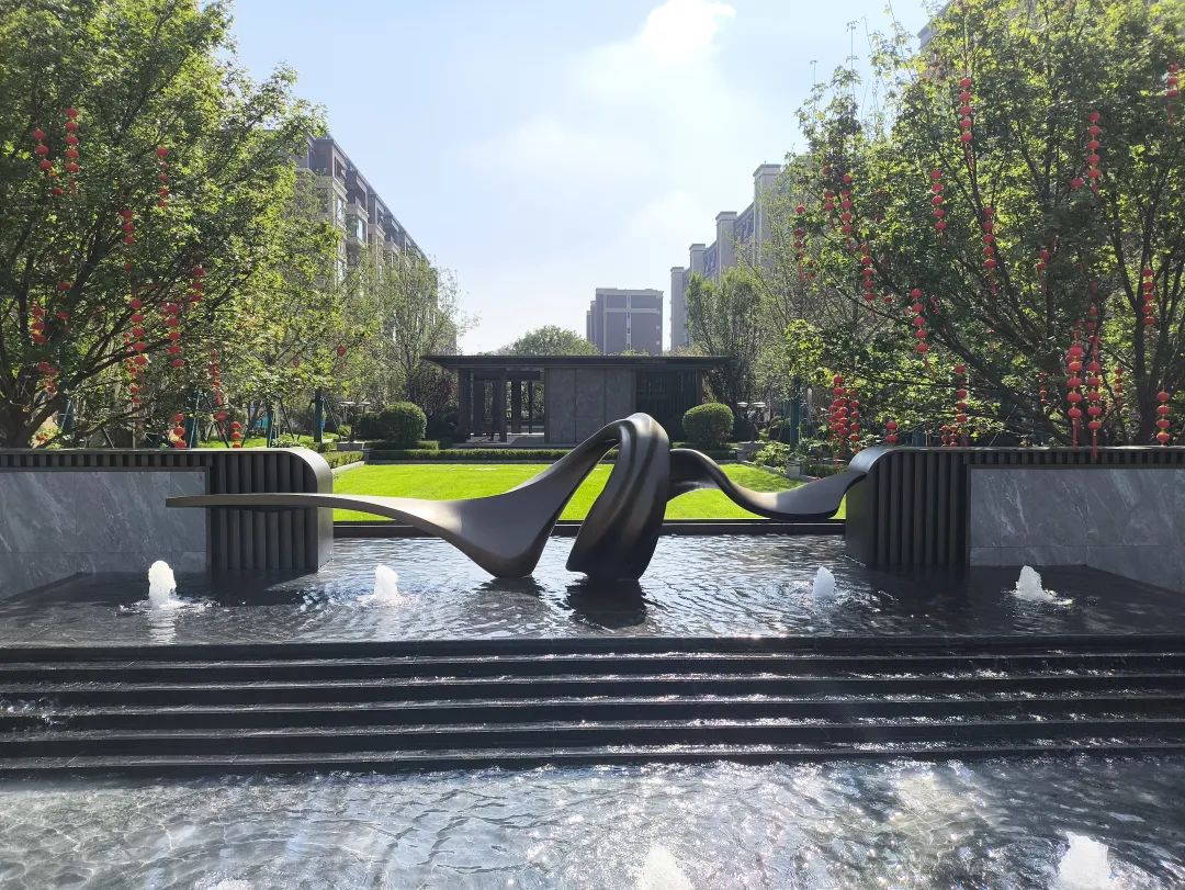 沈阳风景园林股份有限公司施工作品展I沈阳中旅万科城项目EC地块景观工程-15