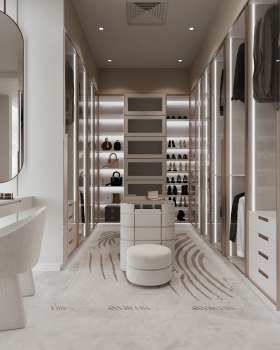 Dressing room design