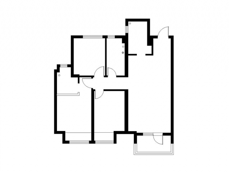 【上海实创装饰】中远两湾城115平美式三居装修设计-6