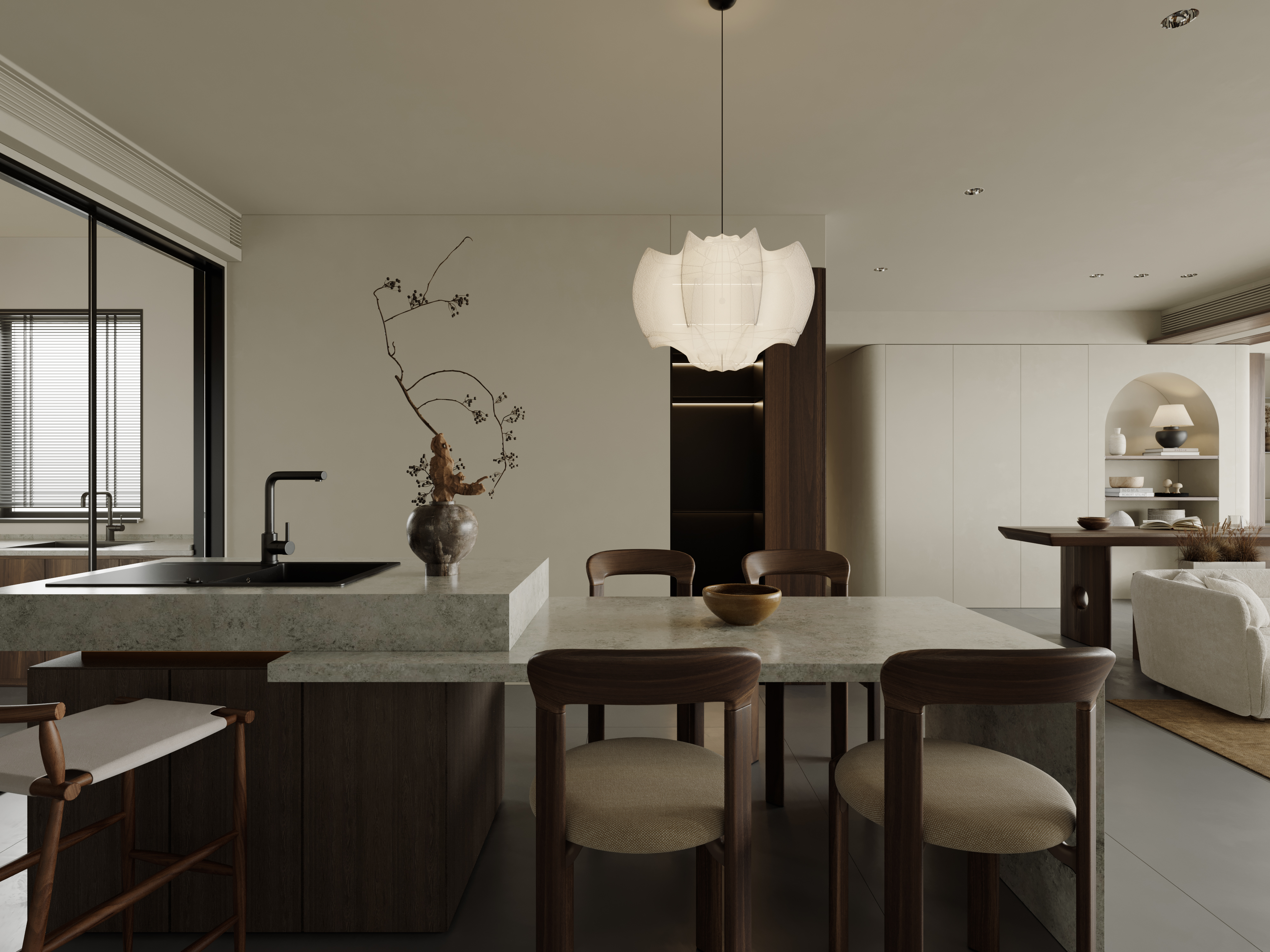 中古客厅,阴天卧室丨白刻-19