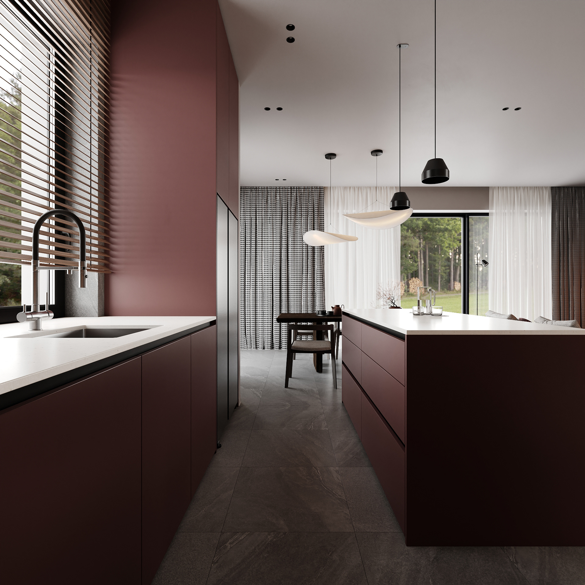 基辅简约风格住宅丨乌克兰基辅丨Bodes studio-11