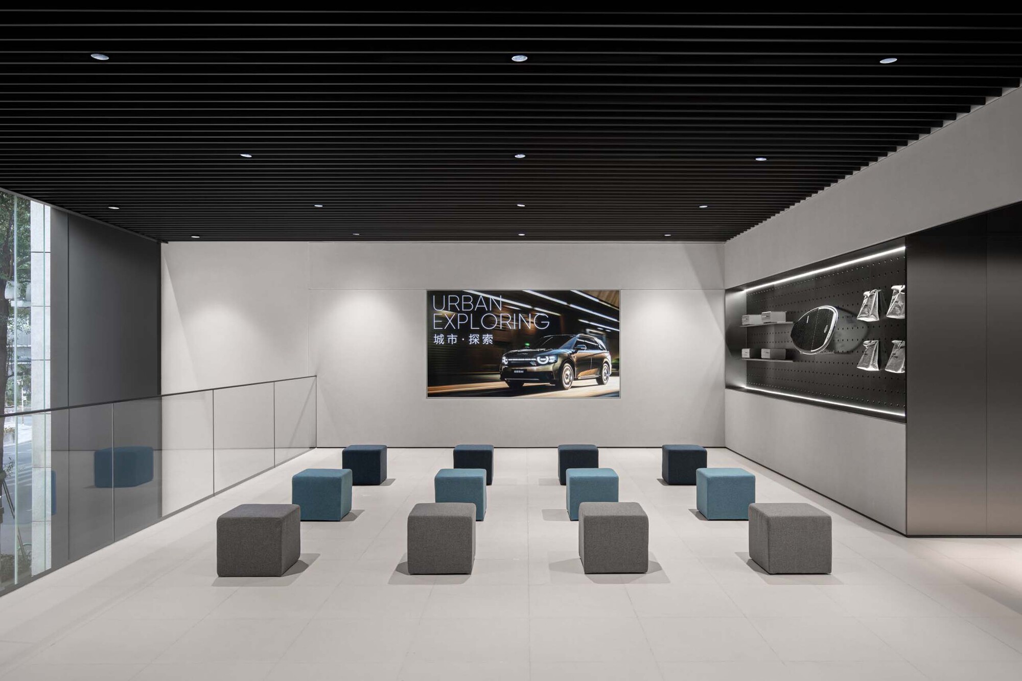 NIUTRON 自游家汽车展厅广州高德置地店丨中国广州丨北京大观建筑设计-19