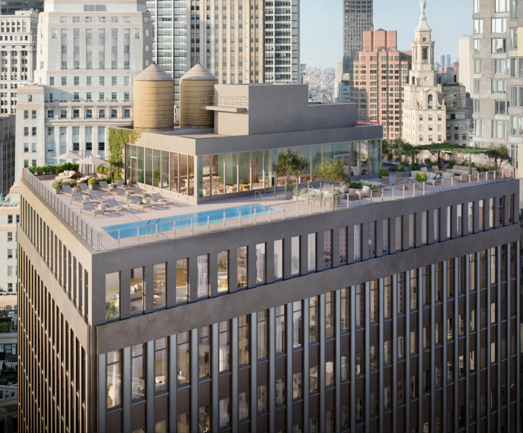 New Renderings Revealed 55 Broad Street's Residential Conversion in Financial District, Manhattan - New York YIMBY-1