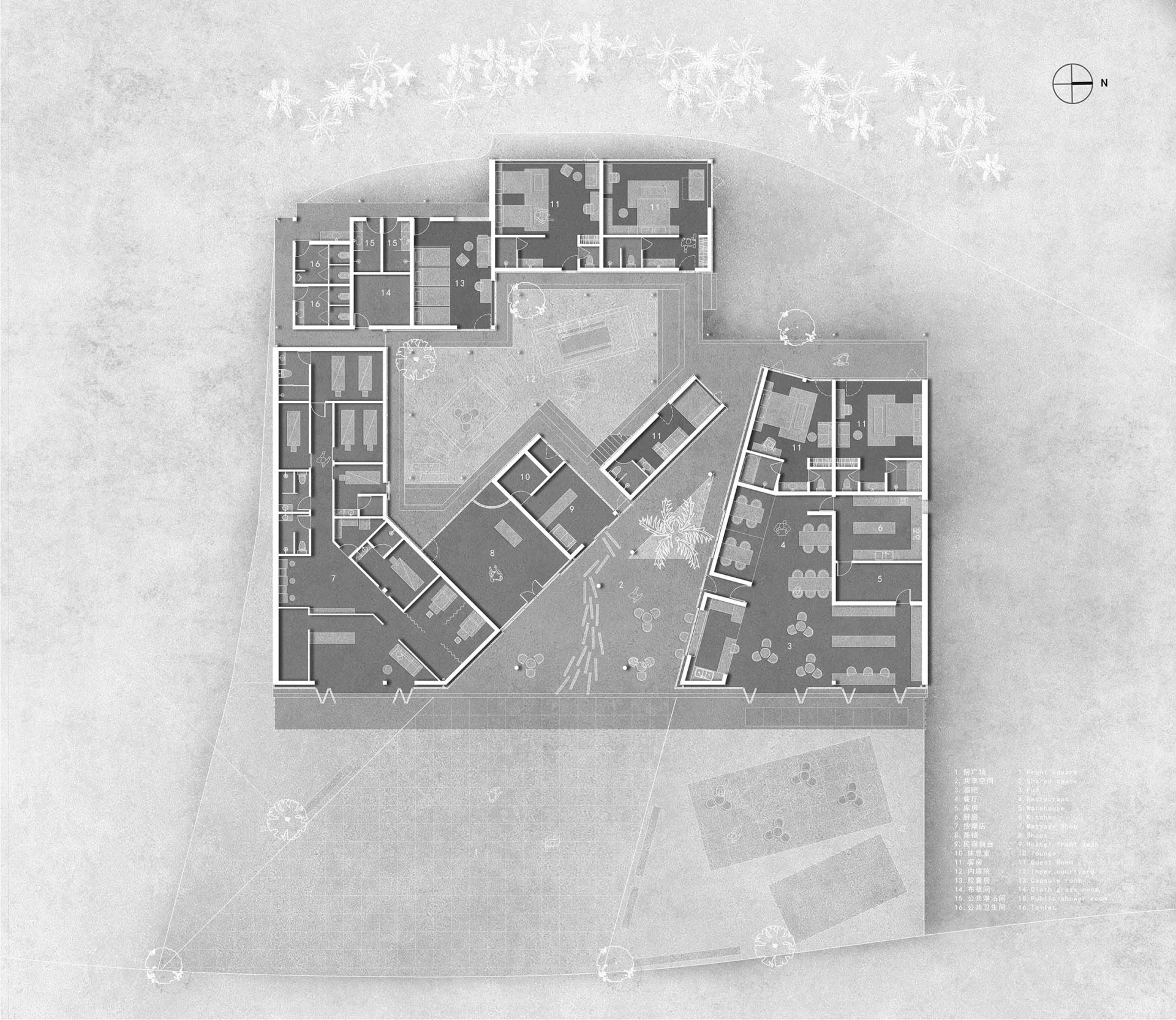 海南万宁杜克广场冲浪俱乐部丨中国万宁丨边缘计划建筑工作室-45