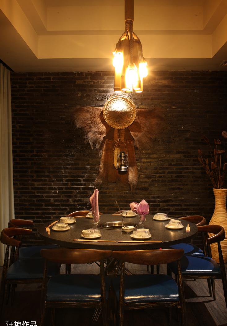 重庆德莊火锅店(渭塘) | 复古与自然的完美融合-41