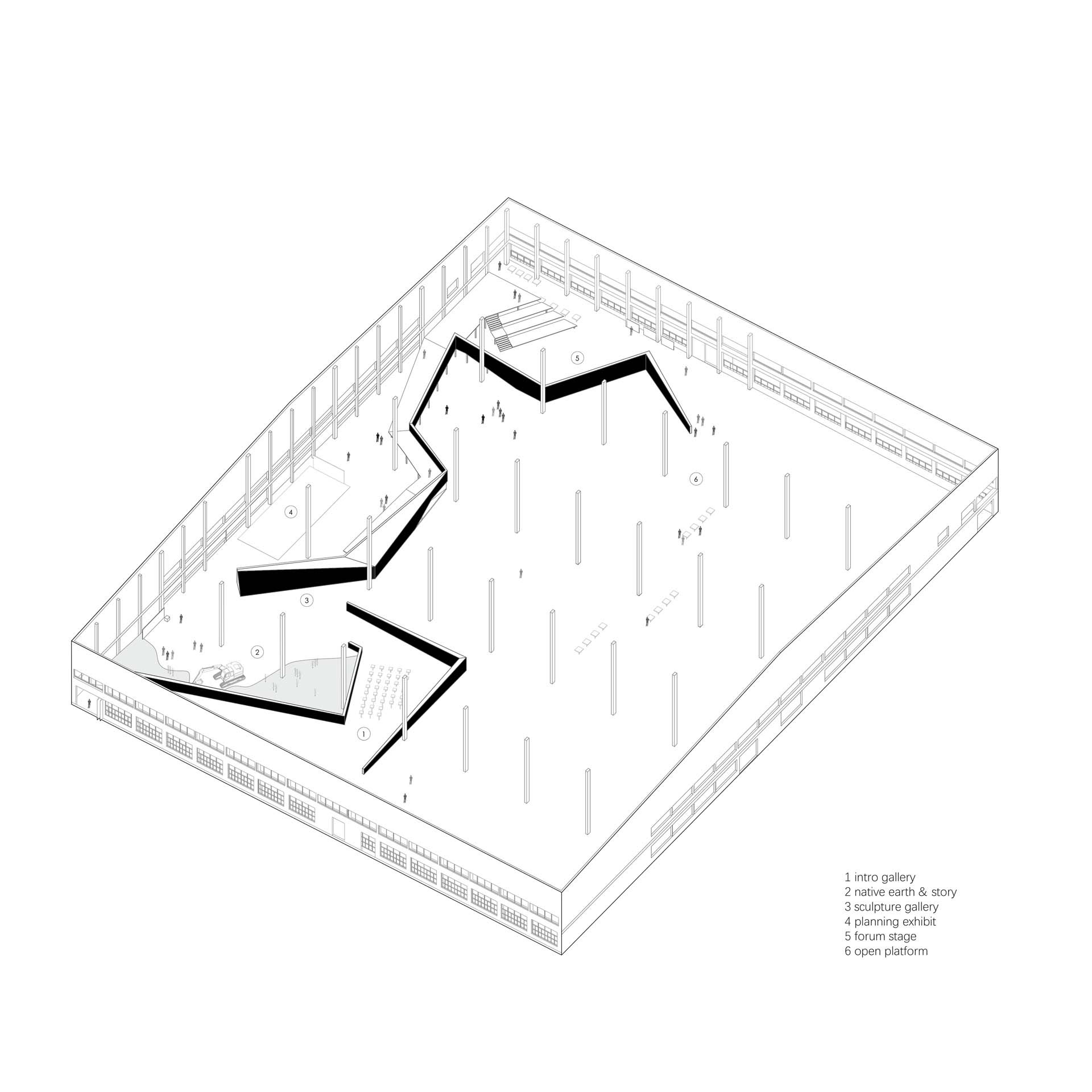 Folded TIME-LIGHT-LINE Installation / ATELIER XI-21