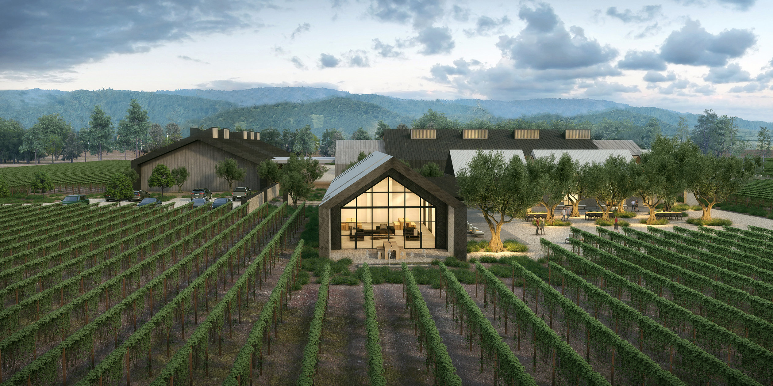 扬特维尔酒庄丨美国加利福尼亚丨Signum Architecture-8