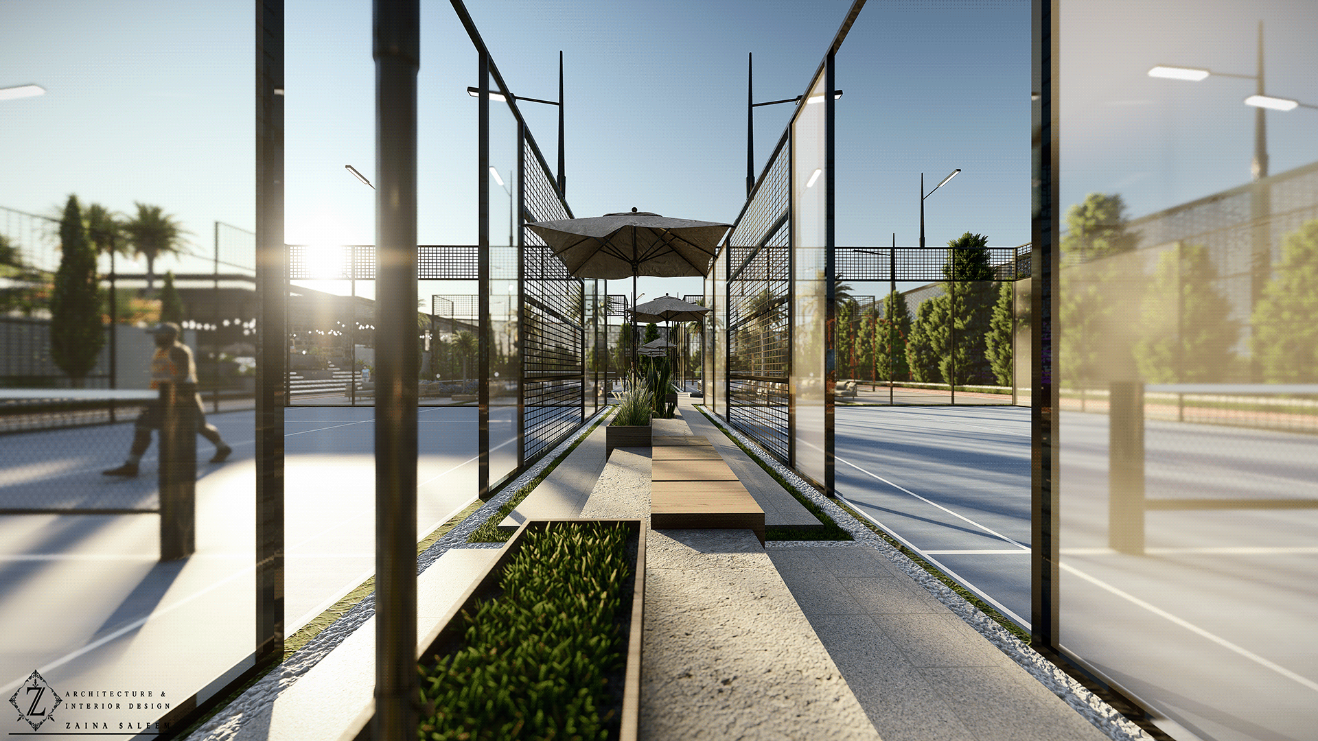 Padel 俱乐部设计丨约旦安曼-21