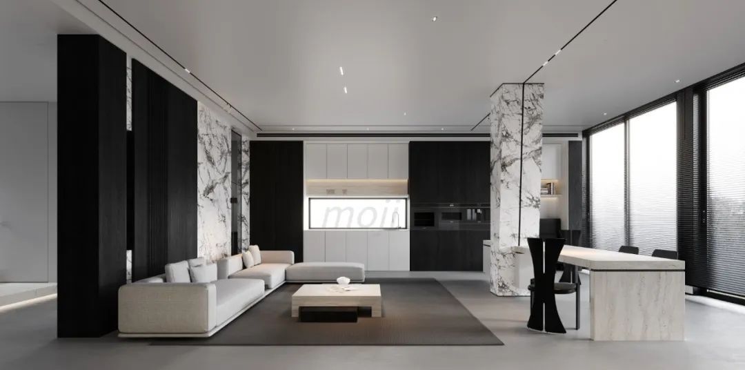 末集MOJI｜300平别墅·线条情绪-17