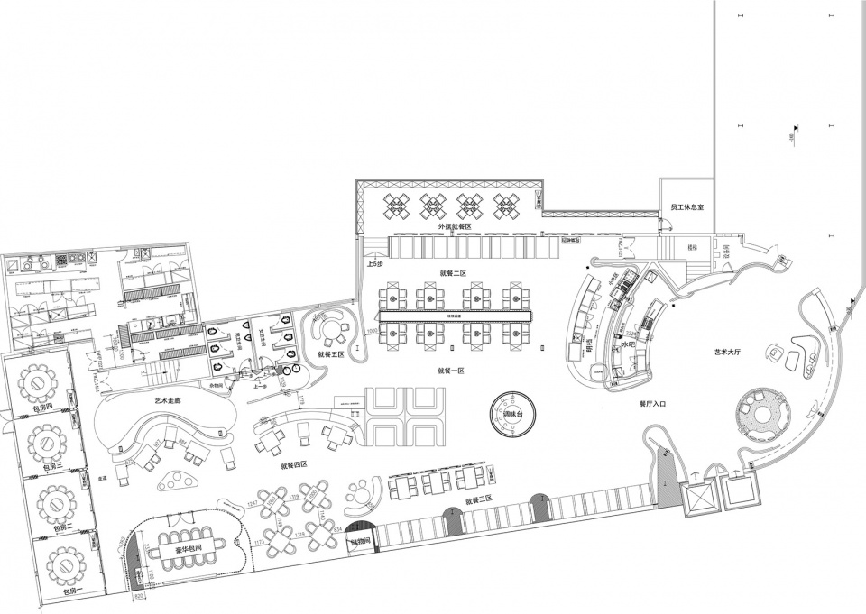 成都四千高原火锅店丨旖旎设计-52