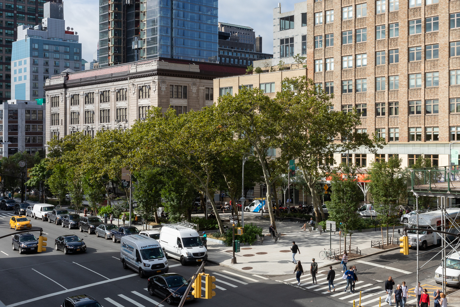 MNLA 打造纽约 Hudson Square Streetscape Master Plan，城市绿化新典范-23