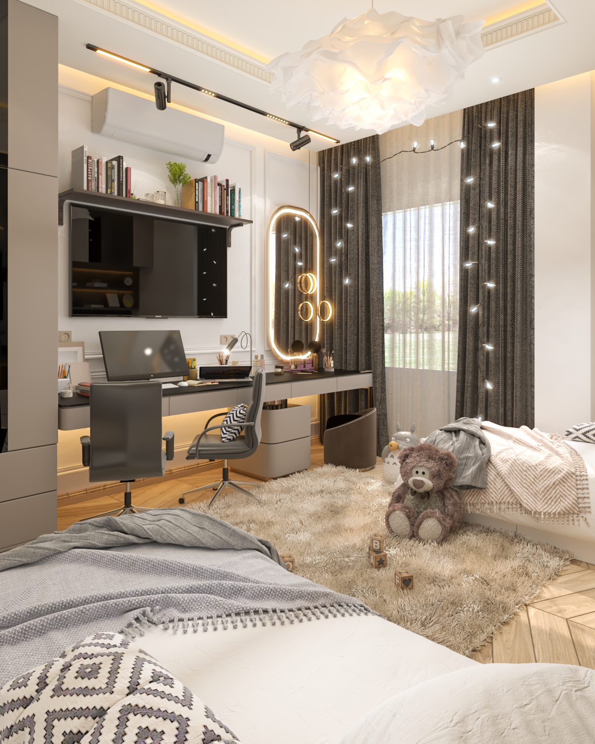Modern Boys' Bedroom Design 儿童房-7