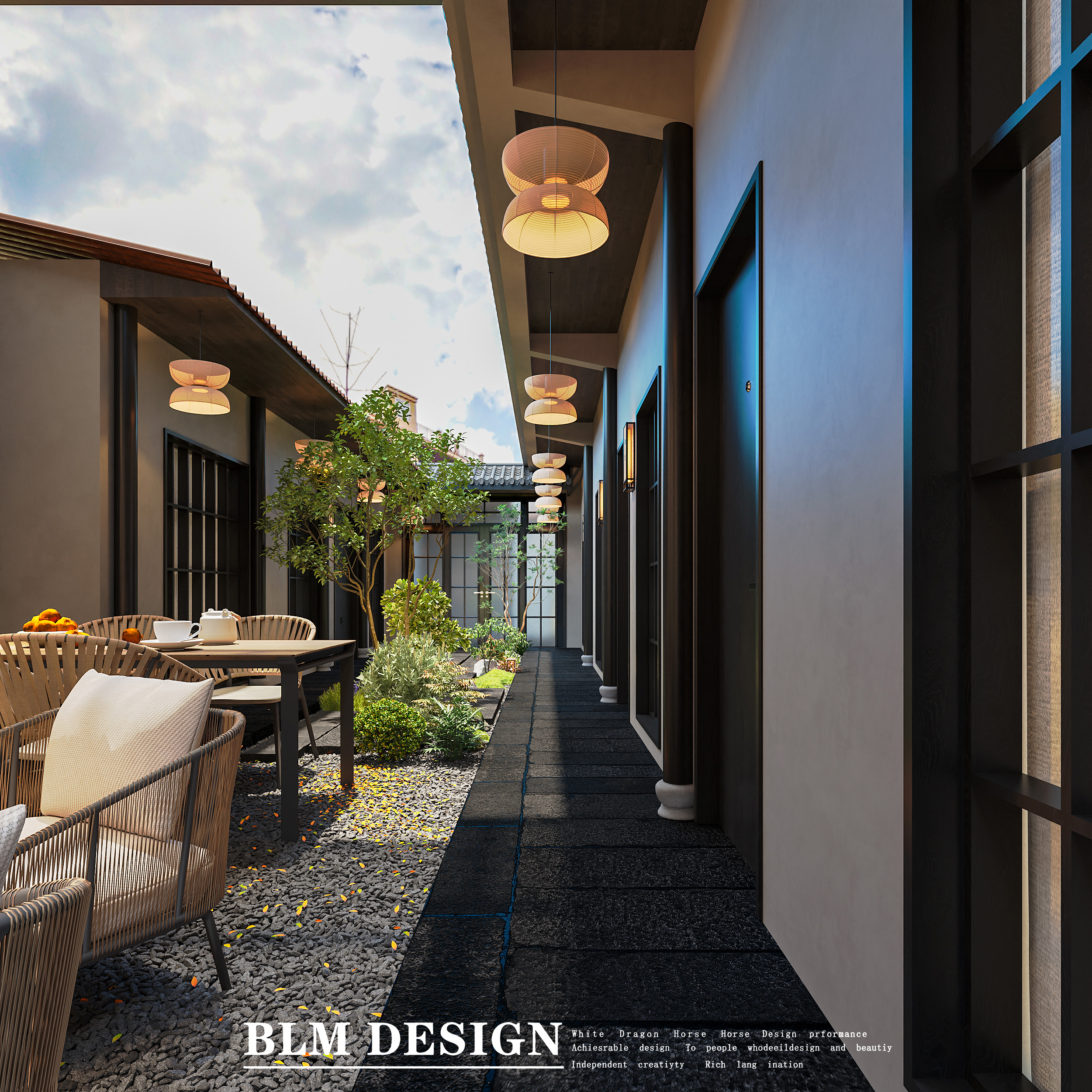 名宿工装效果图案例-0