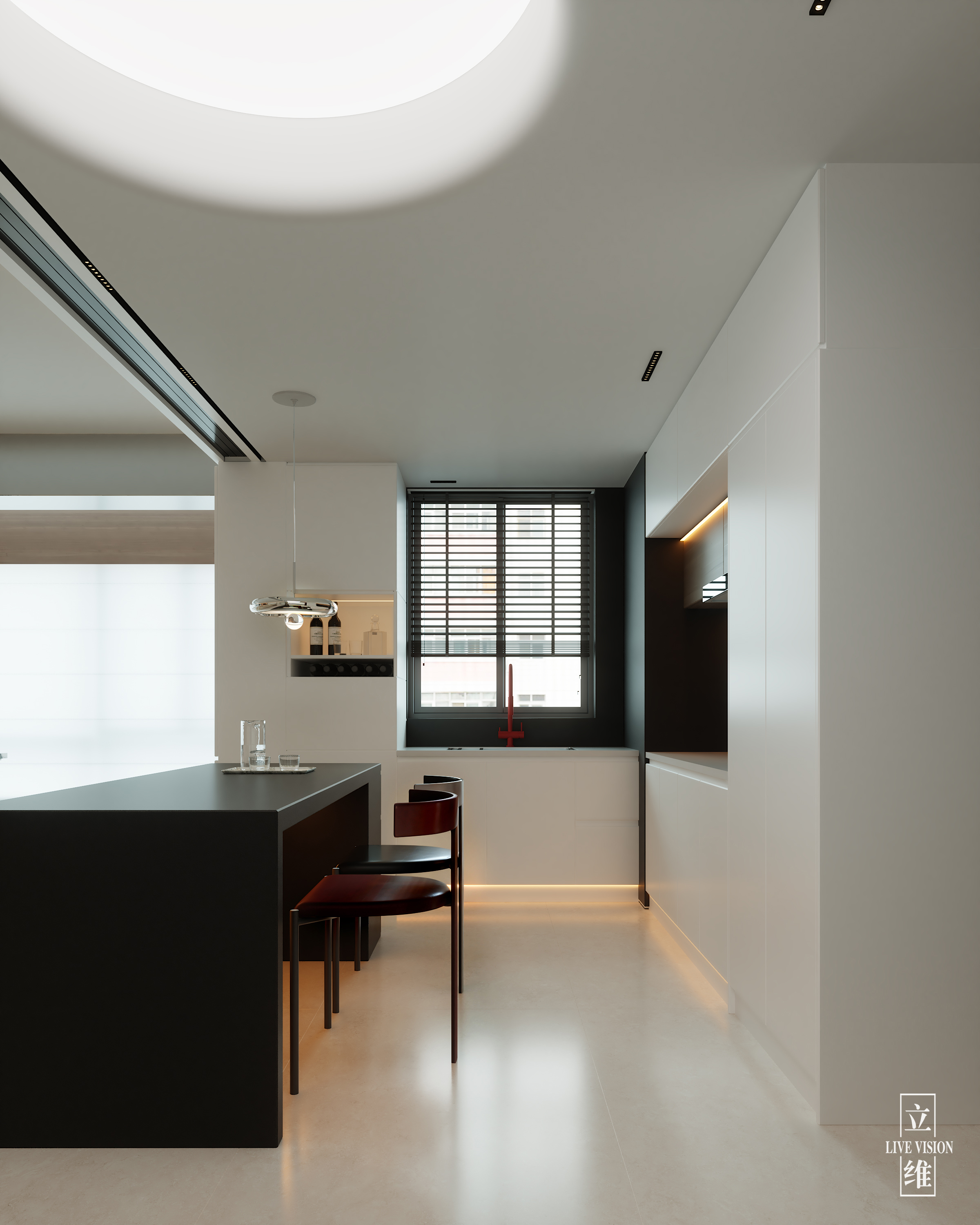 海景云翡·现代意式极简客餐厅丨中国汕头丨沐辰设计-10