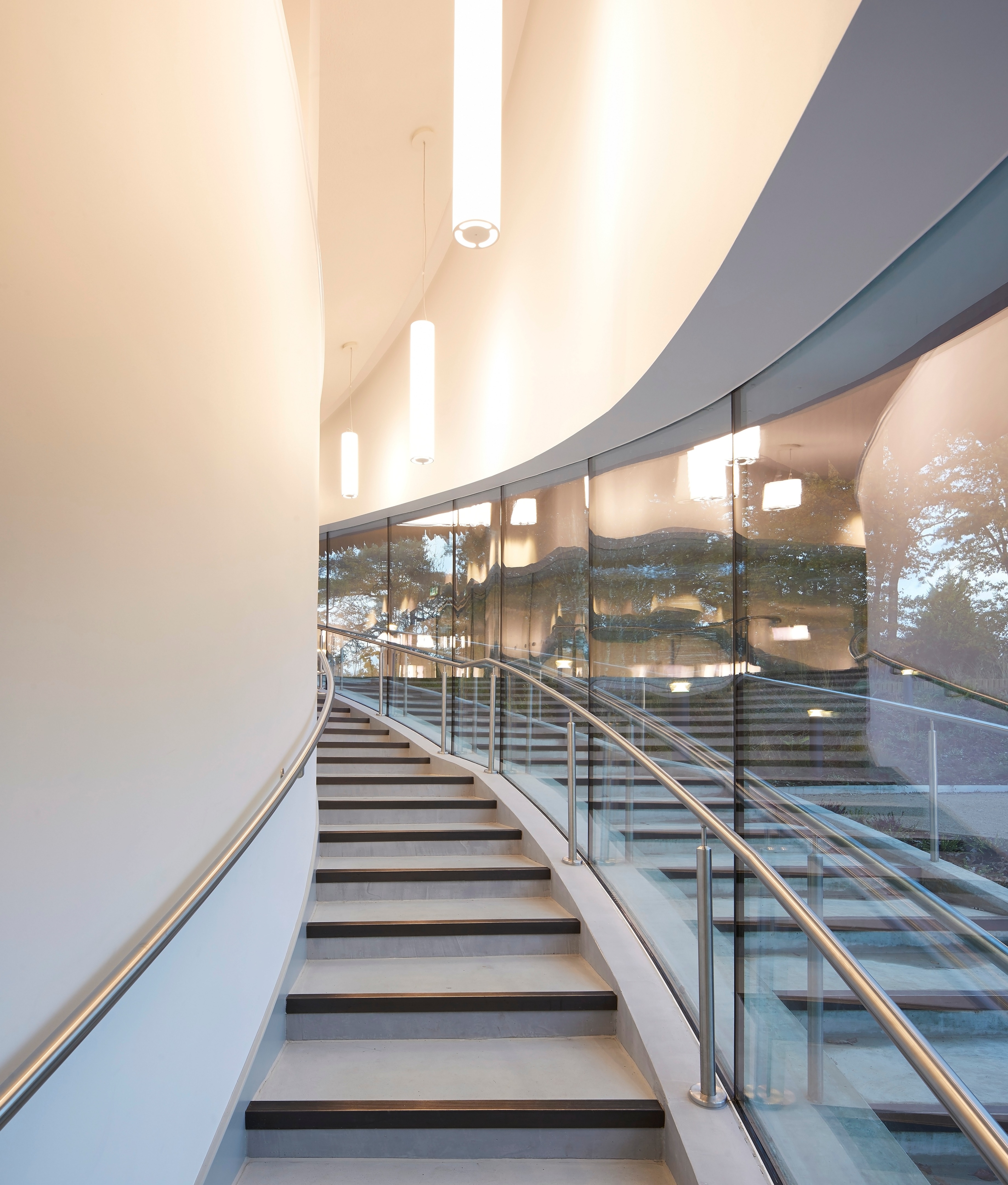 森林中的圆形艺术馆-17