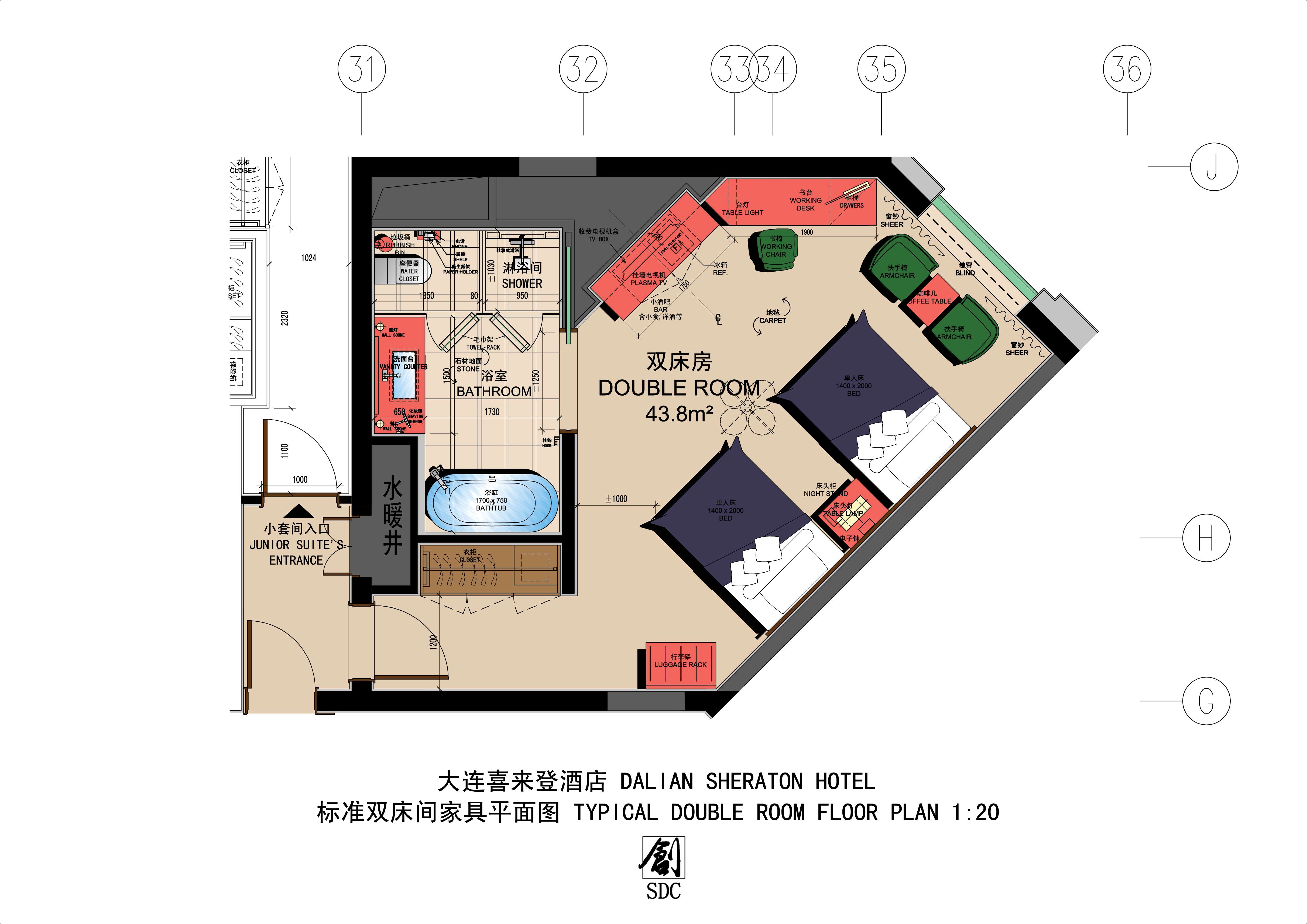 大连喜来登酒店深化设计方案-43