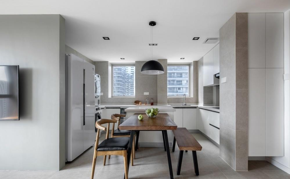 菲拉设计丨平层北欧休闲风，原木元素打造舒适空间-11