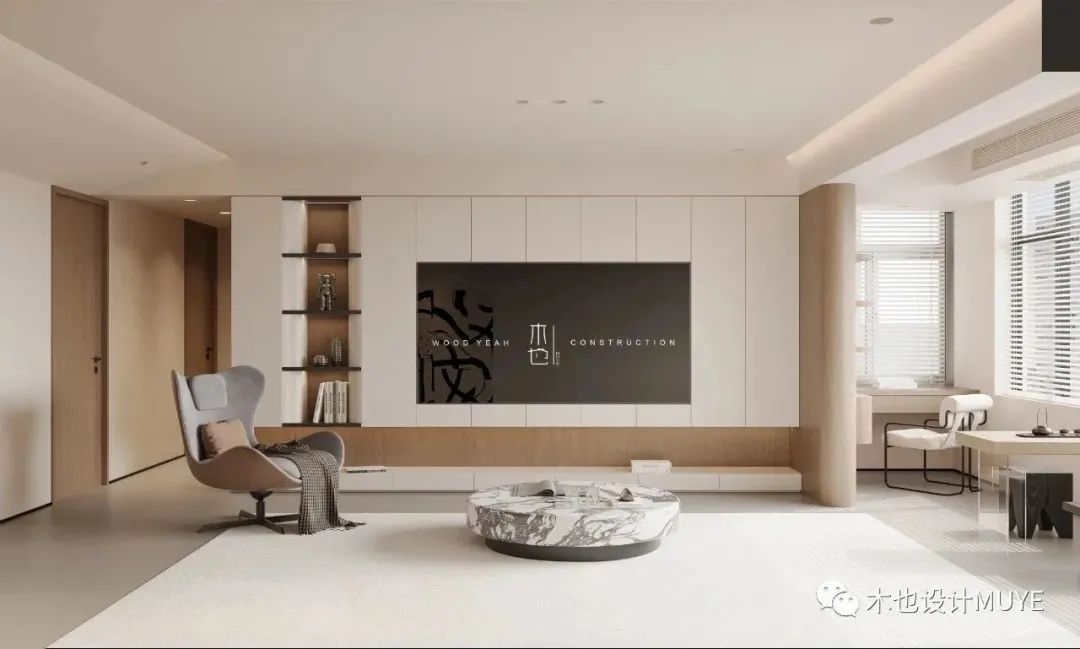 梅溪青秀 · 原木奶油肌的极简生活美学丨中国长沙丨木也建设-8