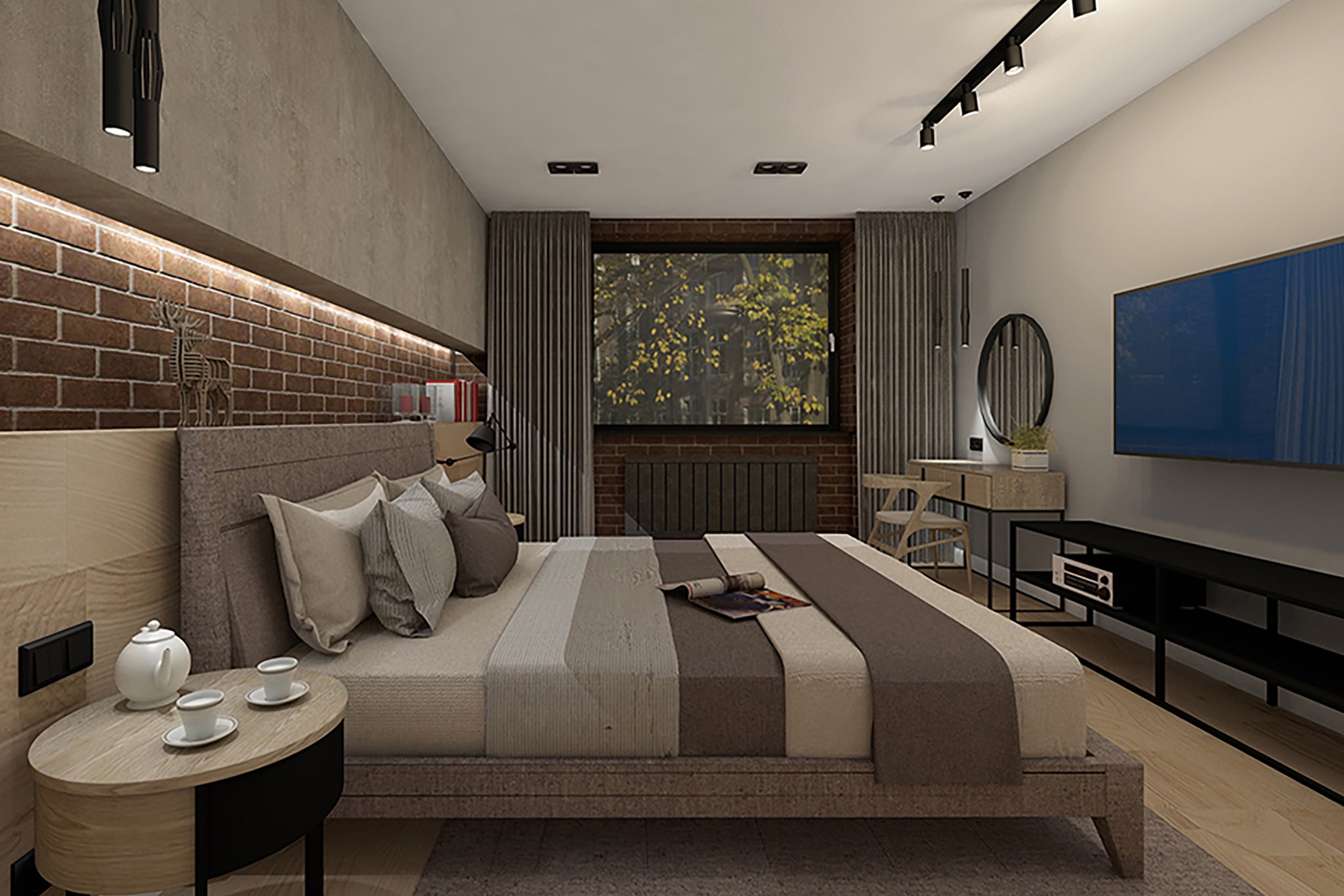 Loft in a small flat-7