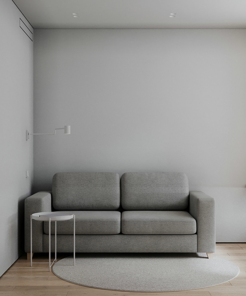 95㎡简约风公寓设计-10