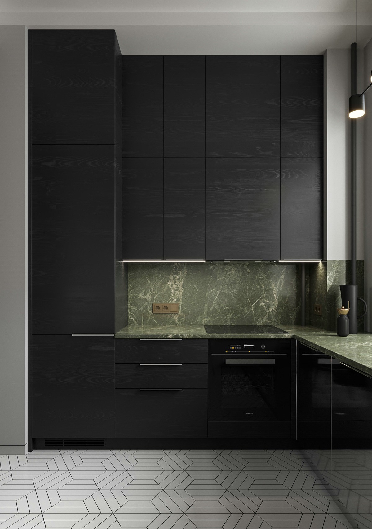 极简优雅的 106㎡无欲无求之家-10