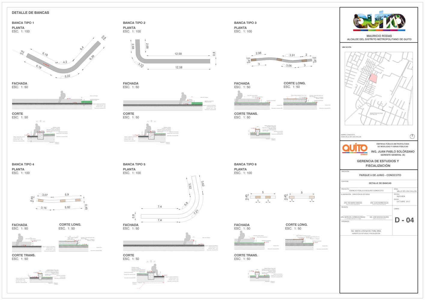 厄瓜多尔 6 月 6 日公园 | 社区参与的环境改造项目-96