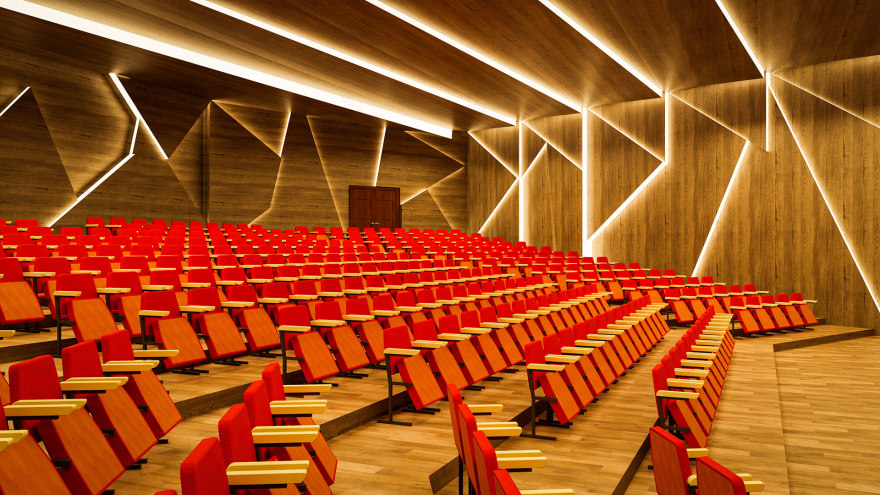 音乐大厅声学设计及视线研究项目丨Helwan大学美术学院建筑系-45