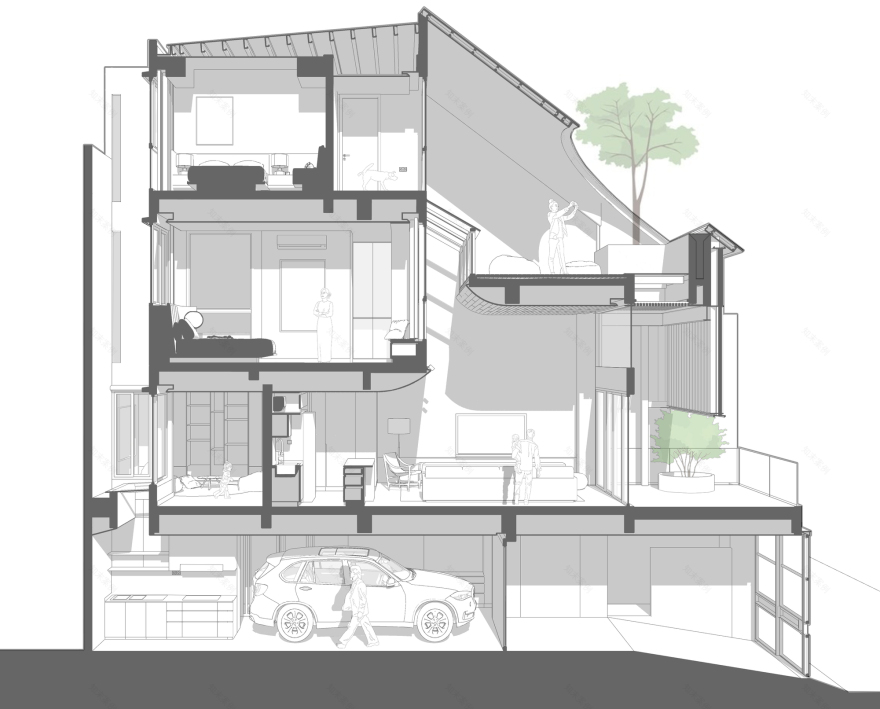 牙医夫妇之家丨印度尼西亚雅加达丨RCAB Studio-20