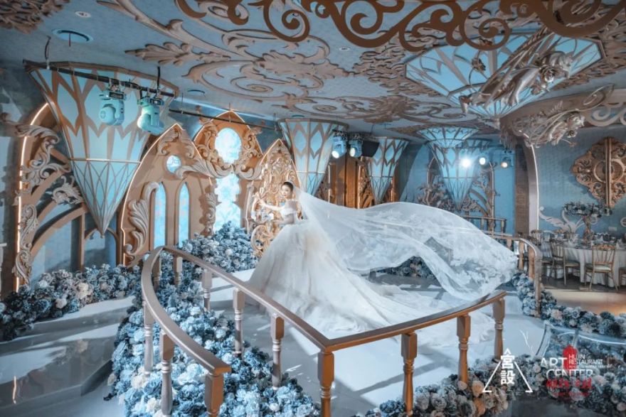 湖锦酒楼国宴店丨中国武汉丨宫设-84