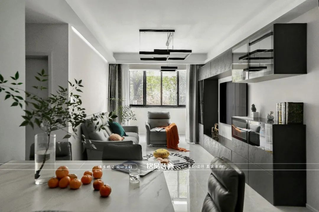 《时光》 现代风格三口之家的温馨舒适之家丨铭品装饰-12