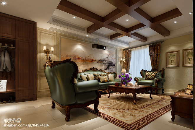 世茂铜雀台400平米别墅豪宅装修案例丨暂未提及-19
