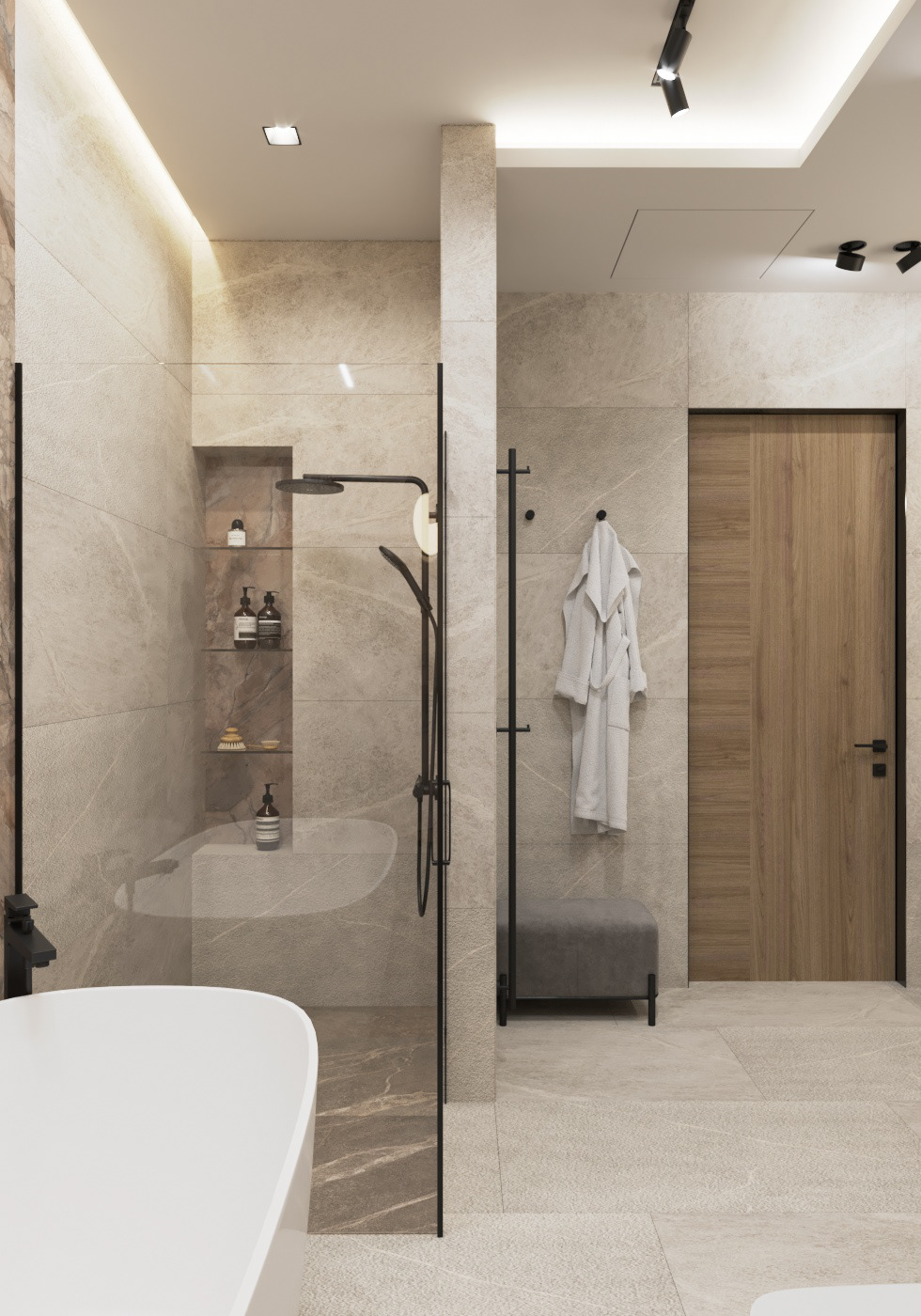 Ванная комната с душевой-3