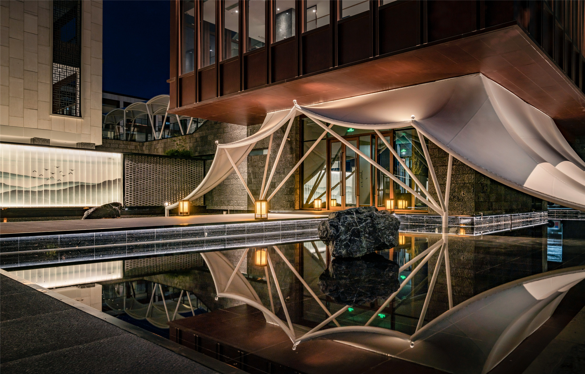 黄山关麓帐篷客度假酒店景观丨中国黄山-35