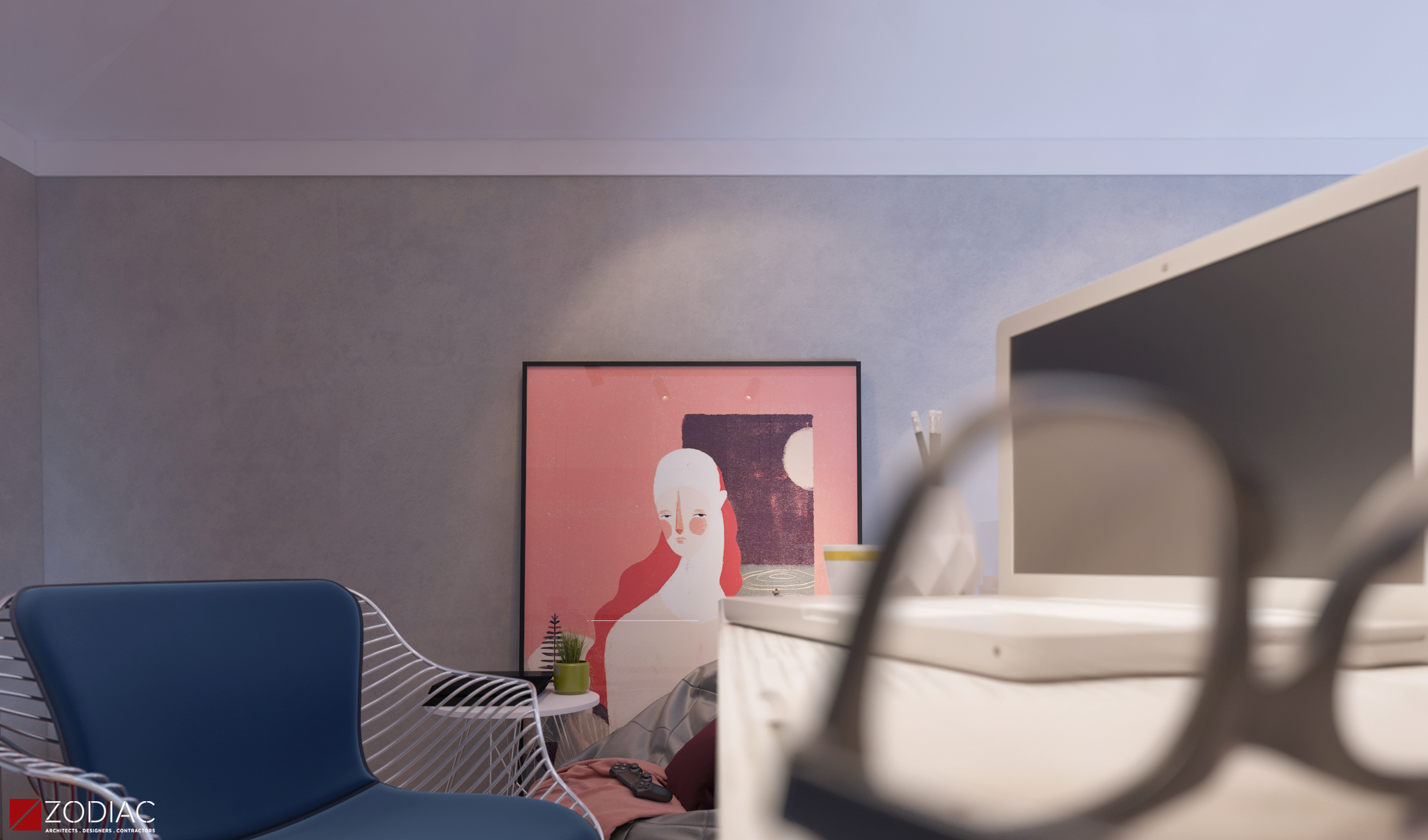 现代双层高男孩卧室设计丨埃及丨Zodiac ADC-21