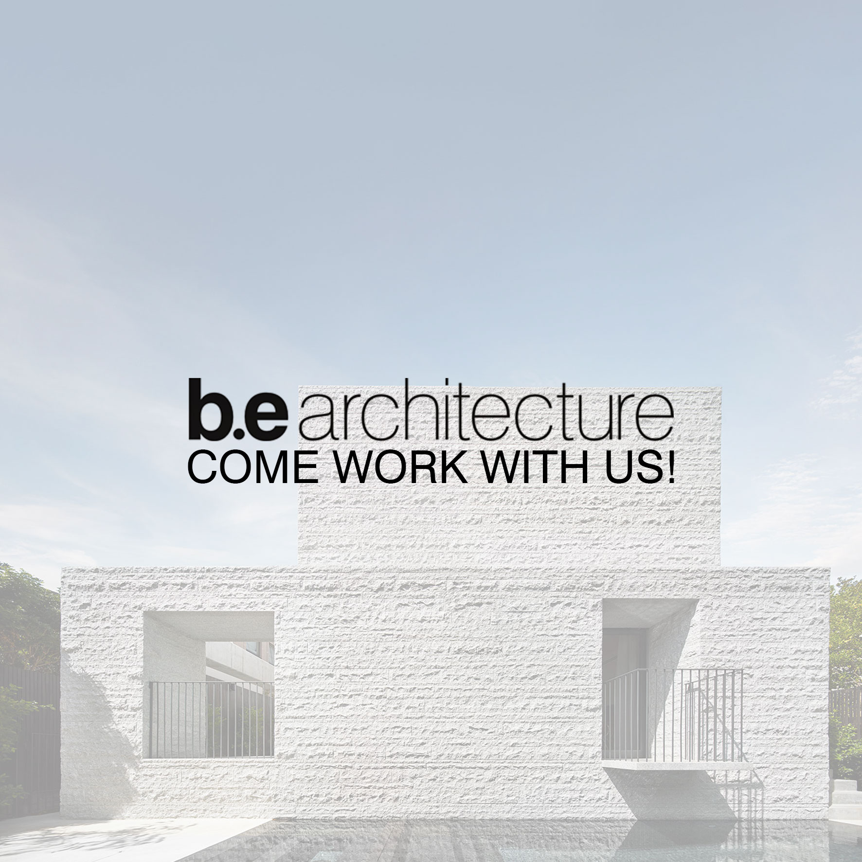 Come work with us! - B.E Architecture-2