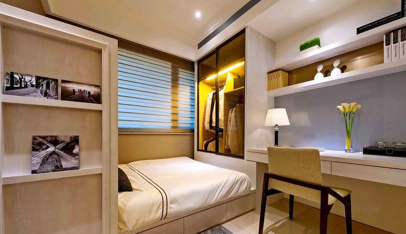 美式风格新成屋设计，订制家具与大理石材的完美融合-24