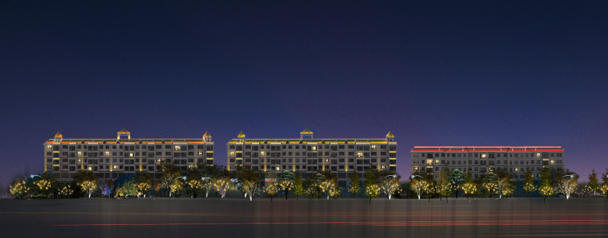 内蒙古乌拉特中旗夜景灯光亮化规划-16