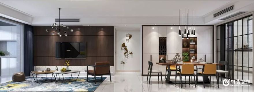 136㎡简约之家,嵌入式收纳空间省 10㎡,太赞了!-11