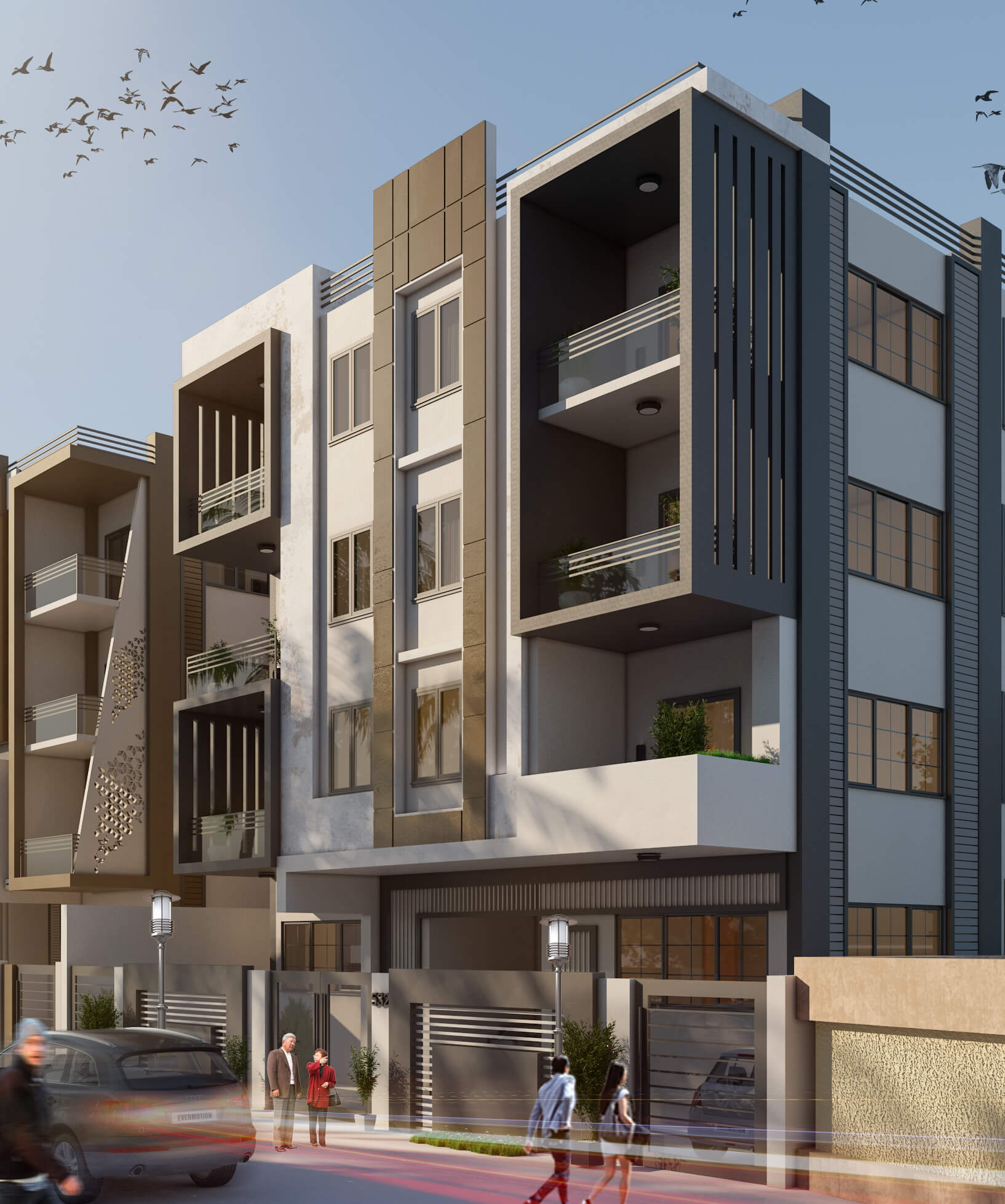 埃及开罗第五居民区住宅大楼丨El Fath Office-3