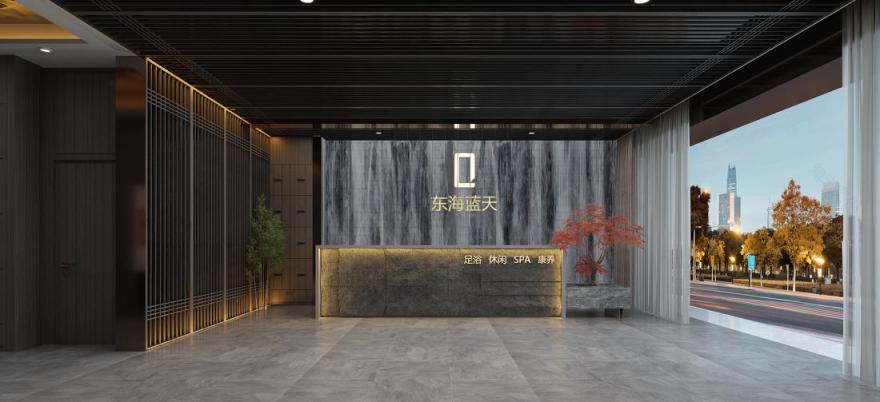 东海蓝天 · 融合自然元素的现代室内设计-2