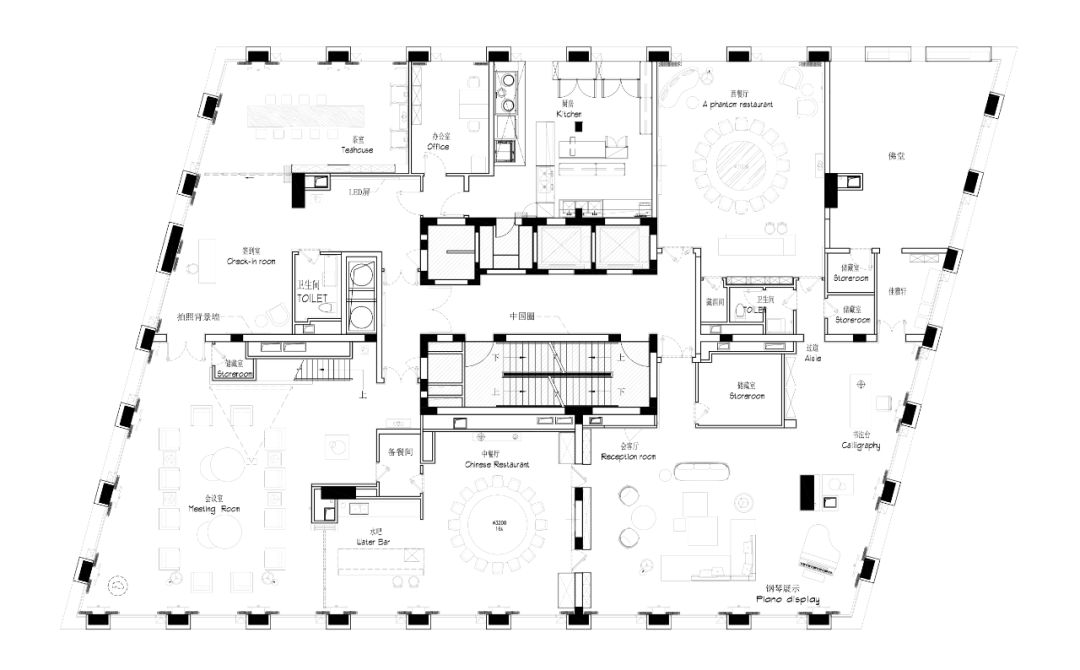 北京 800㎡现代博物馆会所——科技与东方美学共生-82