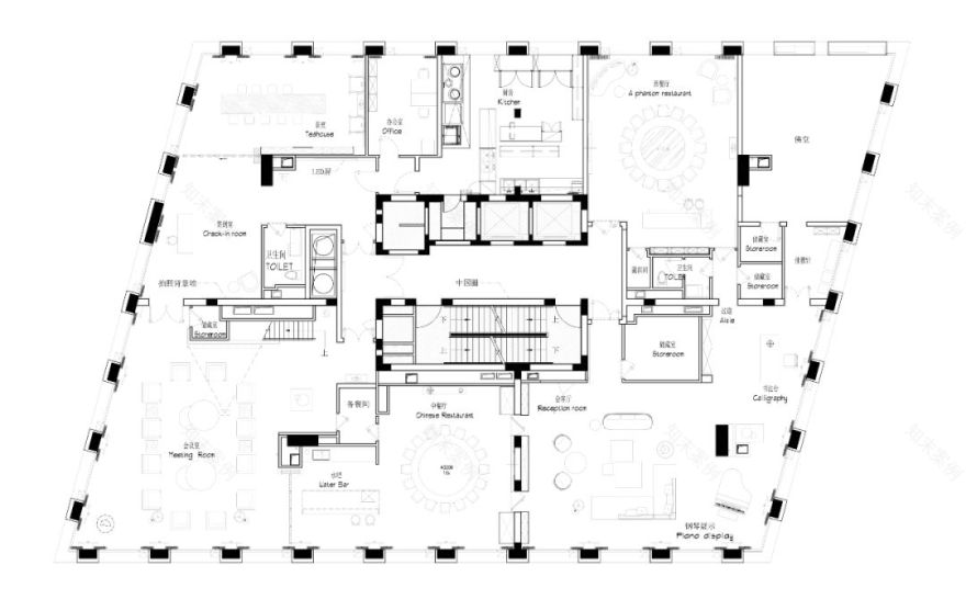 北京 800㎡现代博物馆会所——科技与东方美学共生-82