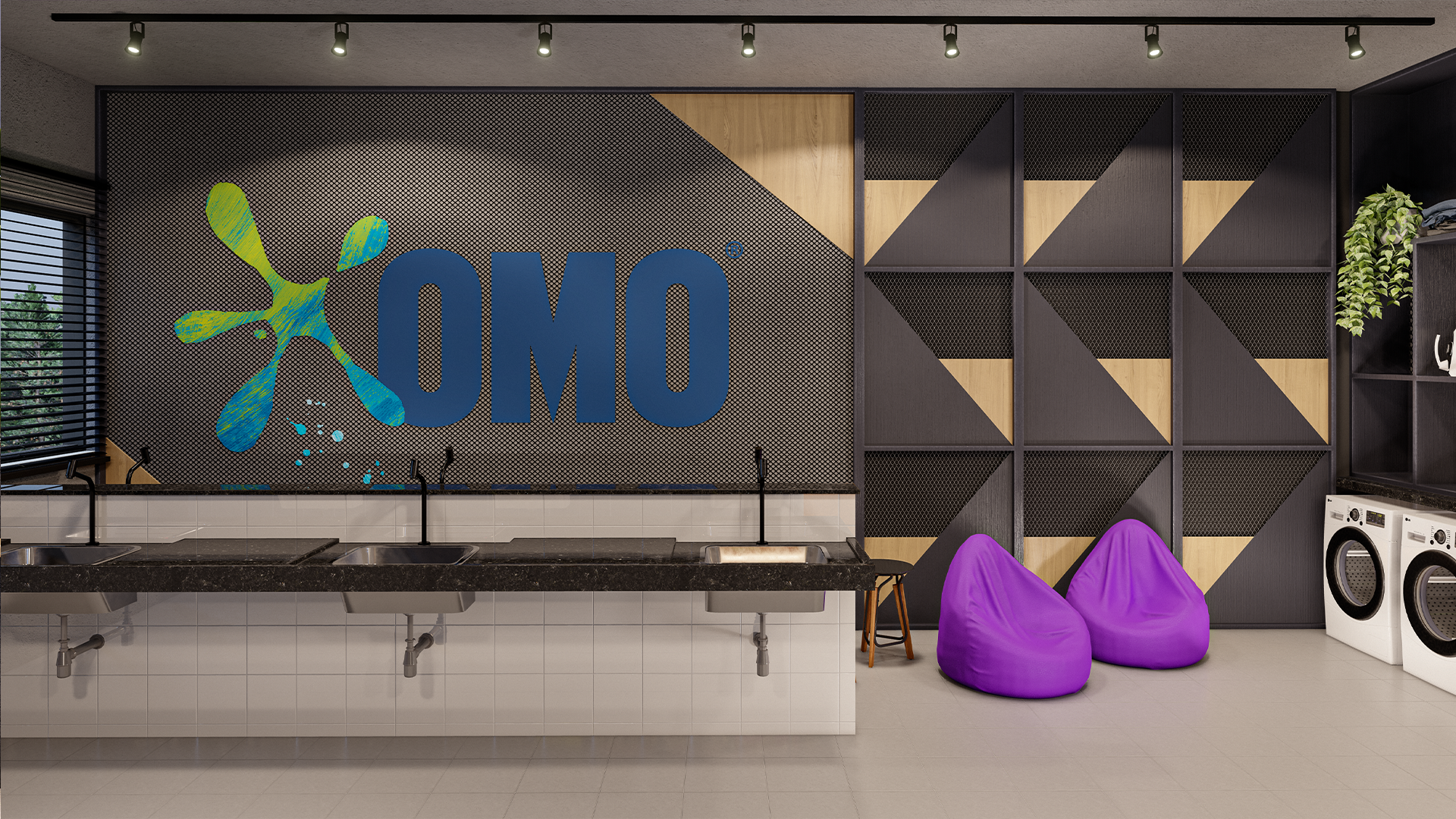 Áreas comuns - Projeto de Interiores - LIVE RESIDENCIAL-16