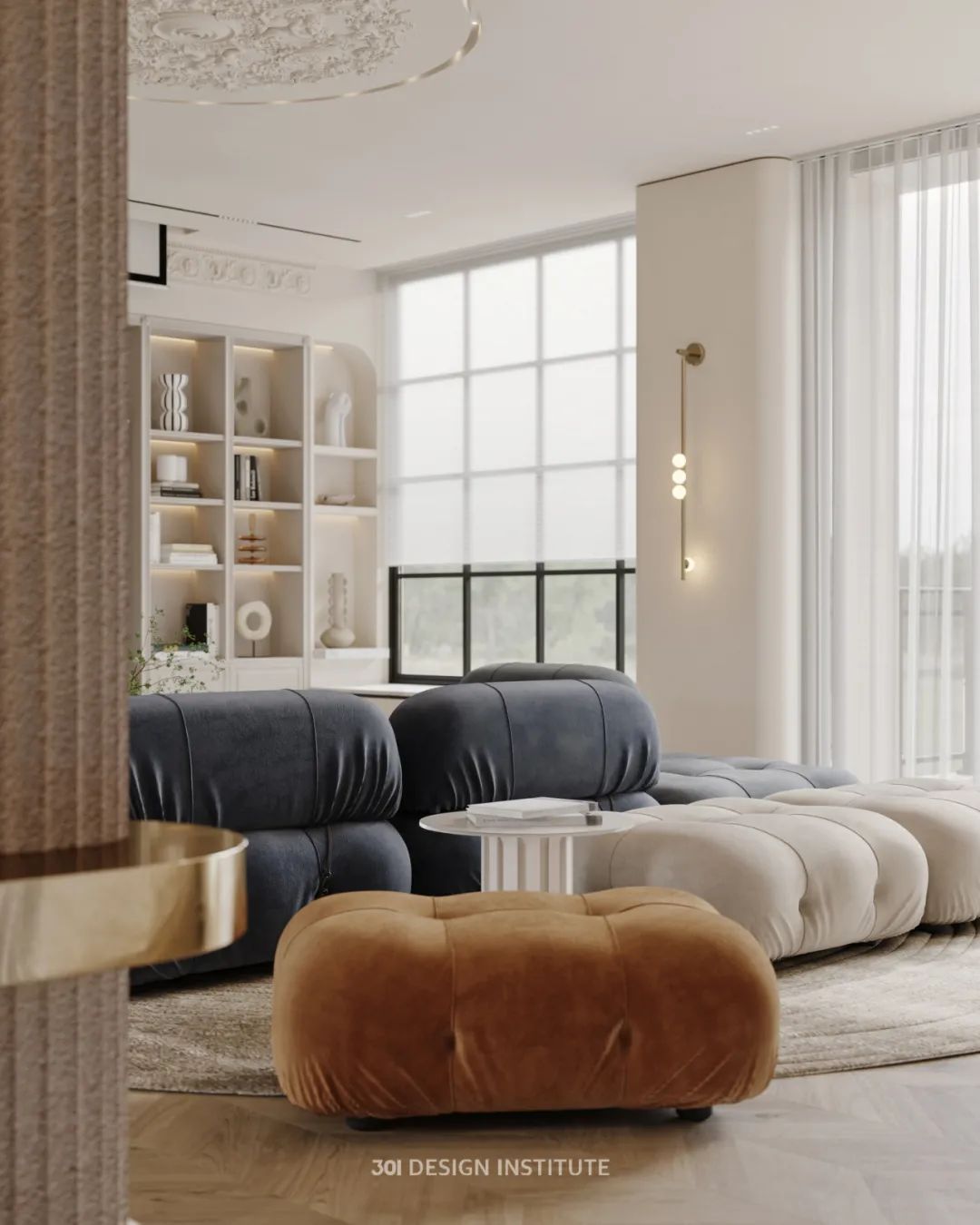 大平层设计丨301 人居设计-21