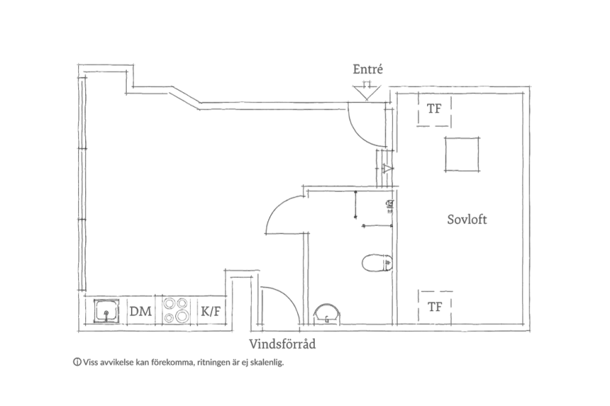 23m²瑞典风格小户型,创意阁楼卧室设计-17