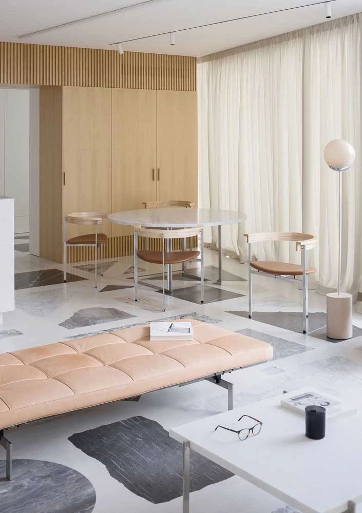 色彩缤纷的水磨石,打造多样空间魅力-25