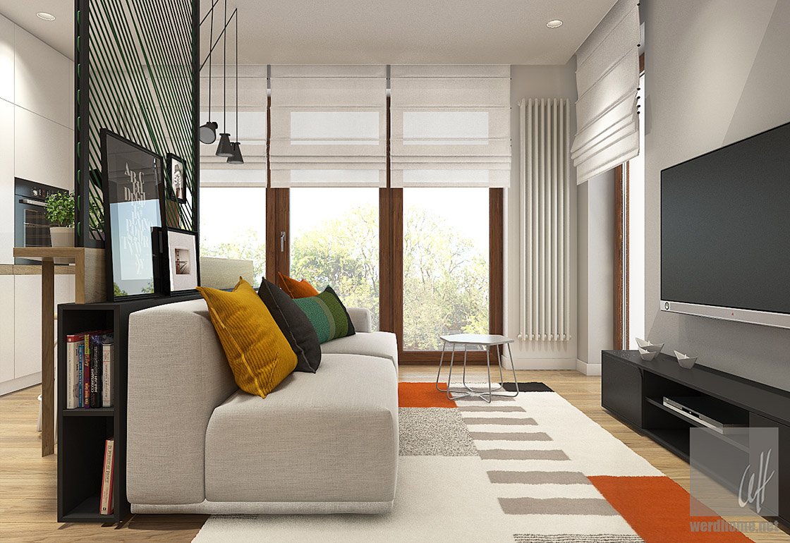 WERDHOME | Projekt wnętrza mieszkania w Krakowie-8